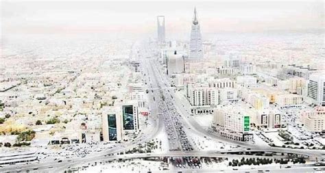 ثلوج الرياض